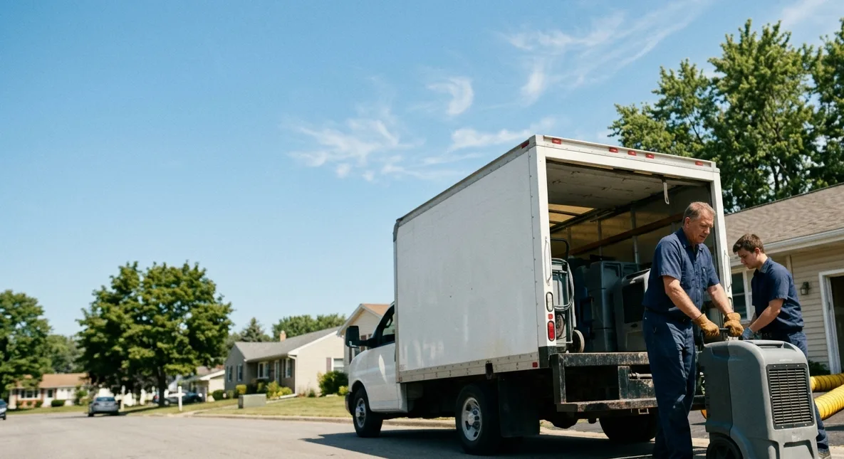 Water Damage Cleanup in Rootstown, OH near me